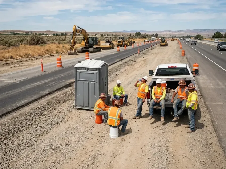 highway-road-construction-crew-007 — frequently asked questions, Porta Potty and Restroom Rentals in Plattsmouth, NE